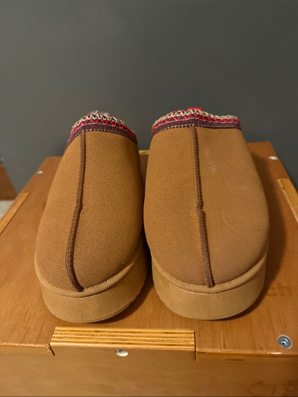 Women’s Cozy Slip-On Suede Mules in Brown